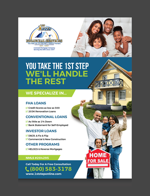 Flyer Design by 3Guys for this project | Design: #35655122