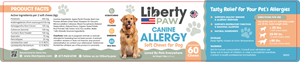 Label Design by Dzhafir for Liberty Paw LLC | Design: #35682710