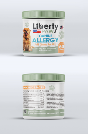 Label Design by Dzhafir for Liberty Paw LLC | Design: #35693611