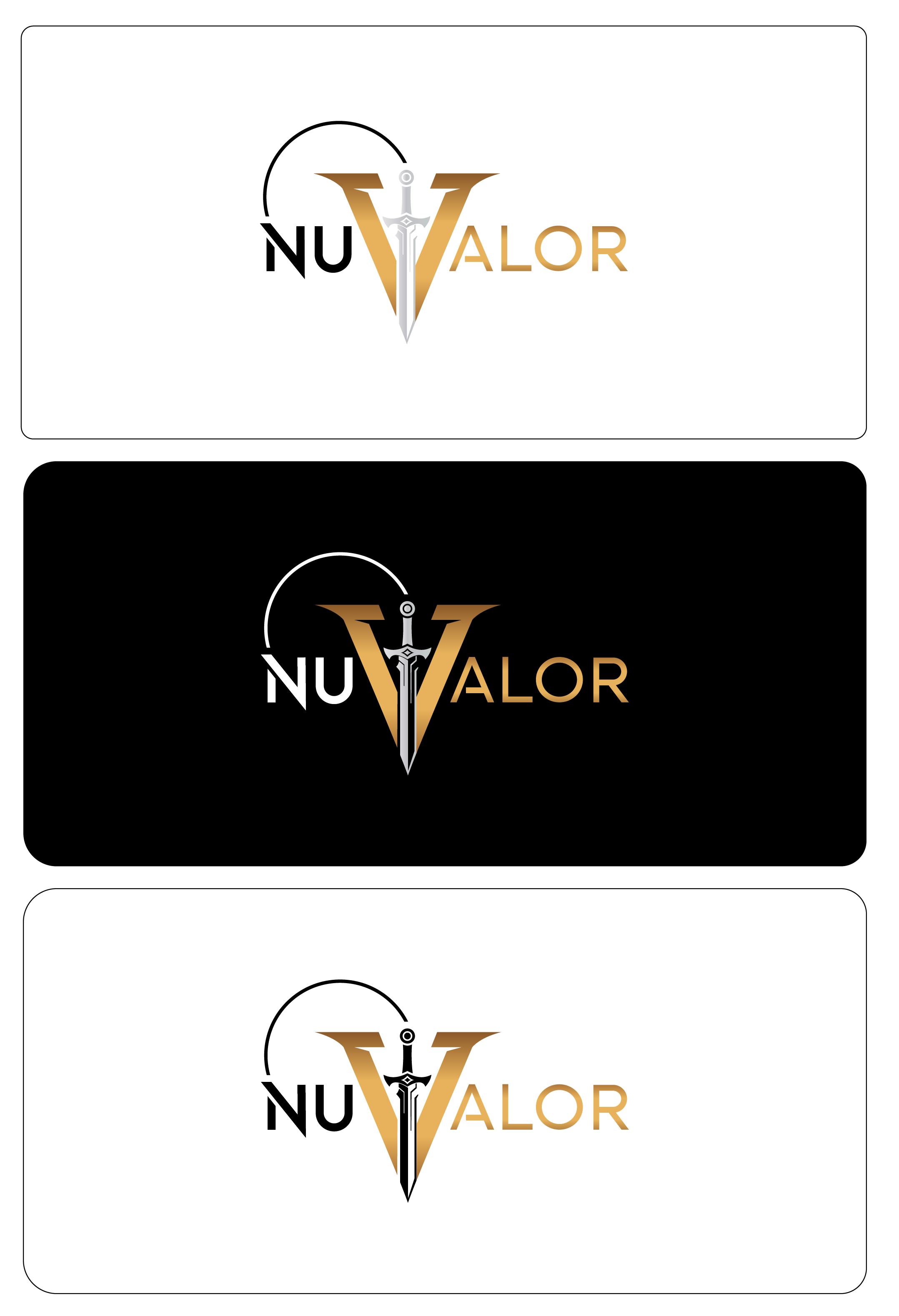 Logo Design by Hamza Dogar for NuValor LLC | Design: #35669352