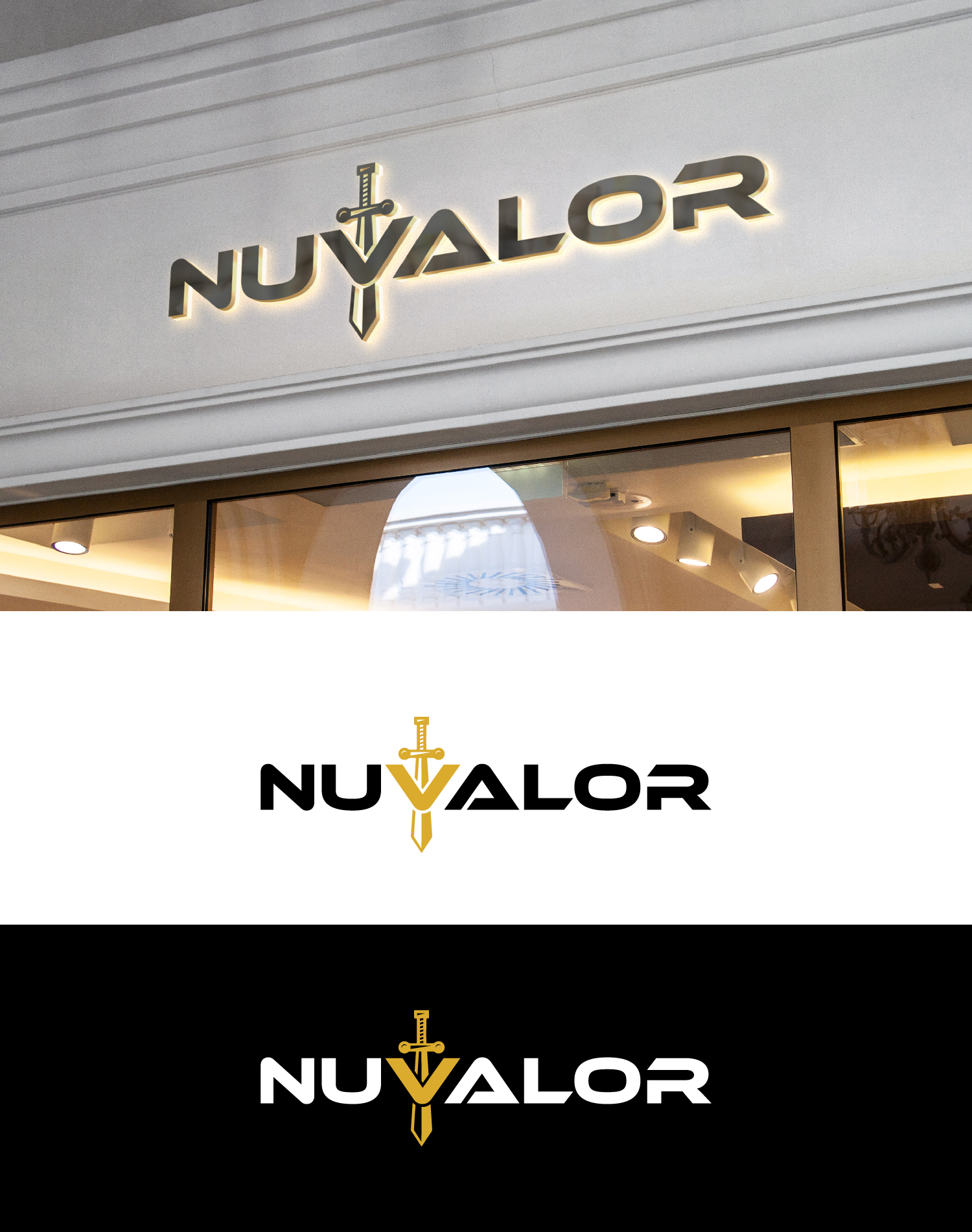 Diseño de Logo por S.H Designs para NuValor LLC | Diseño #35651074