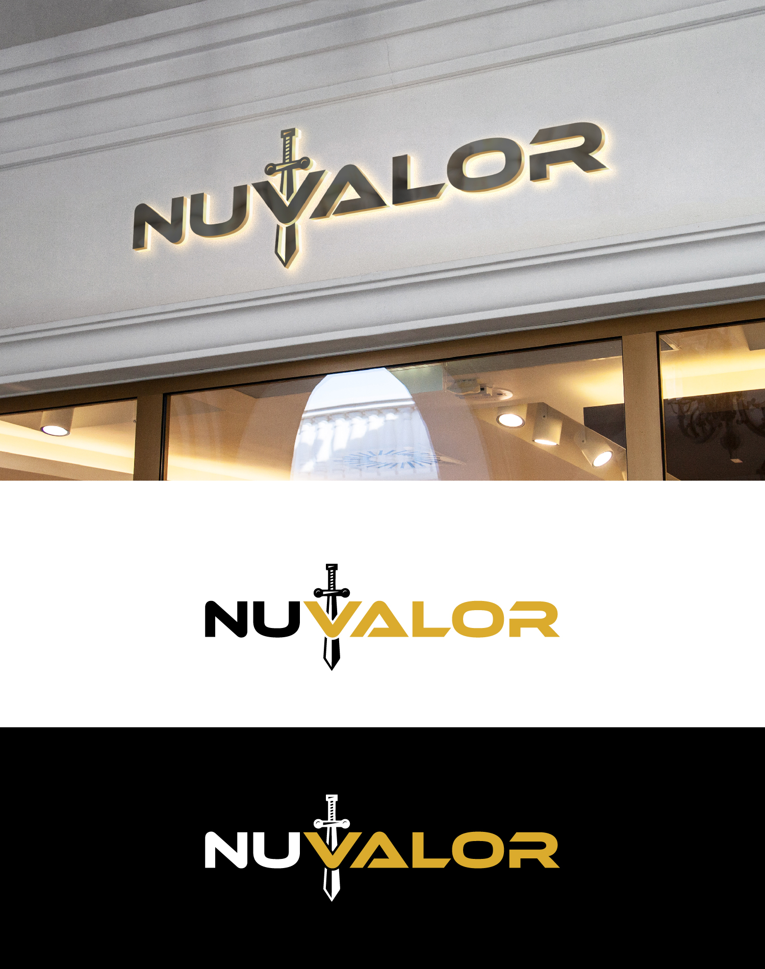 Diseño de Logo por S.H Designs para NuValor LLC | Diseño #35651075