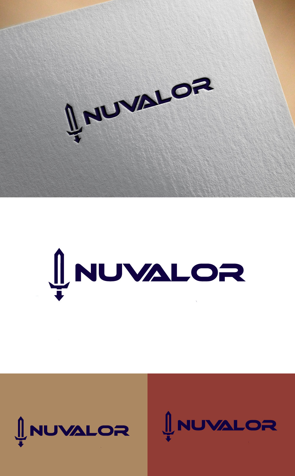 Logo Design by KING JM for NuValor LLC | Design #35653728