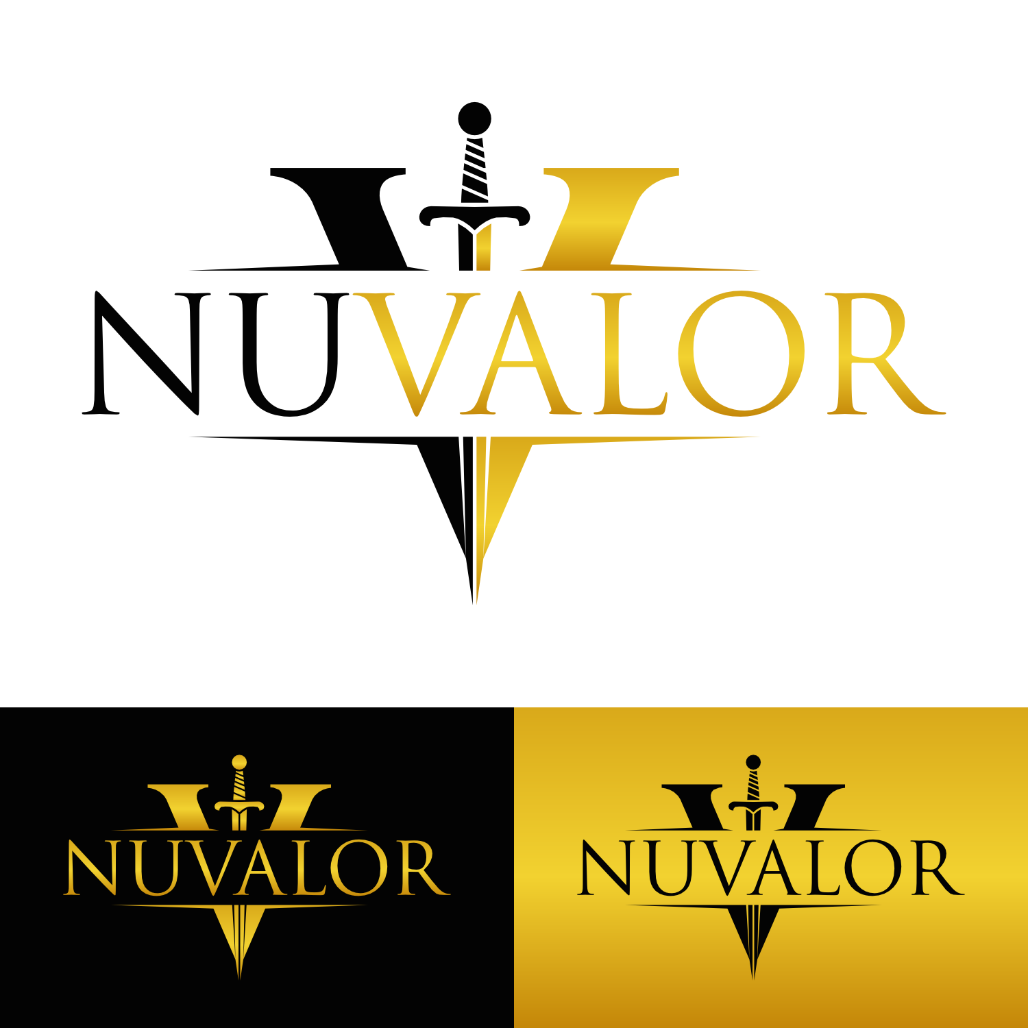 Logo Design by Dalang Design for NuValor LLC | Design #35650335