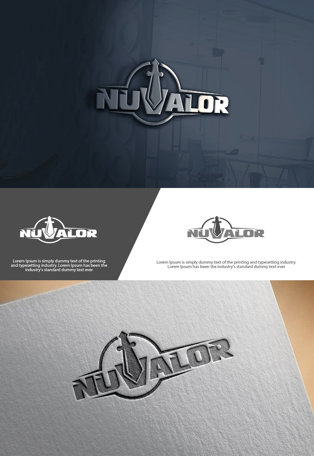 Diseño de Logo por sulemani  creation para NuValor LLC | Diseño #35649293