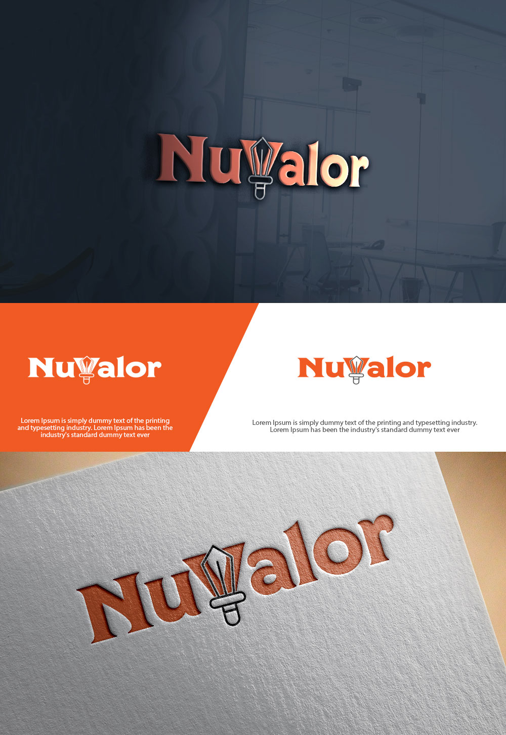 Diseño de Logo por sulemani  creation para NuValor LLC | Diseño #35649294