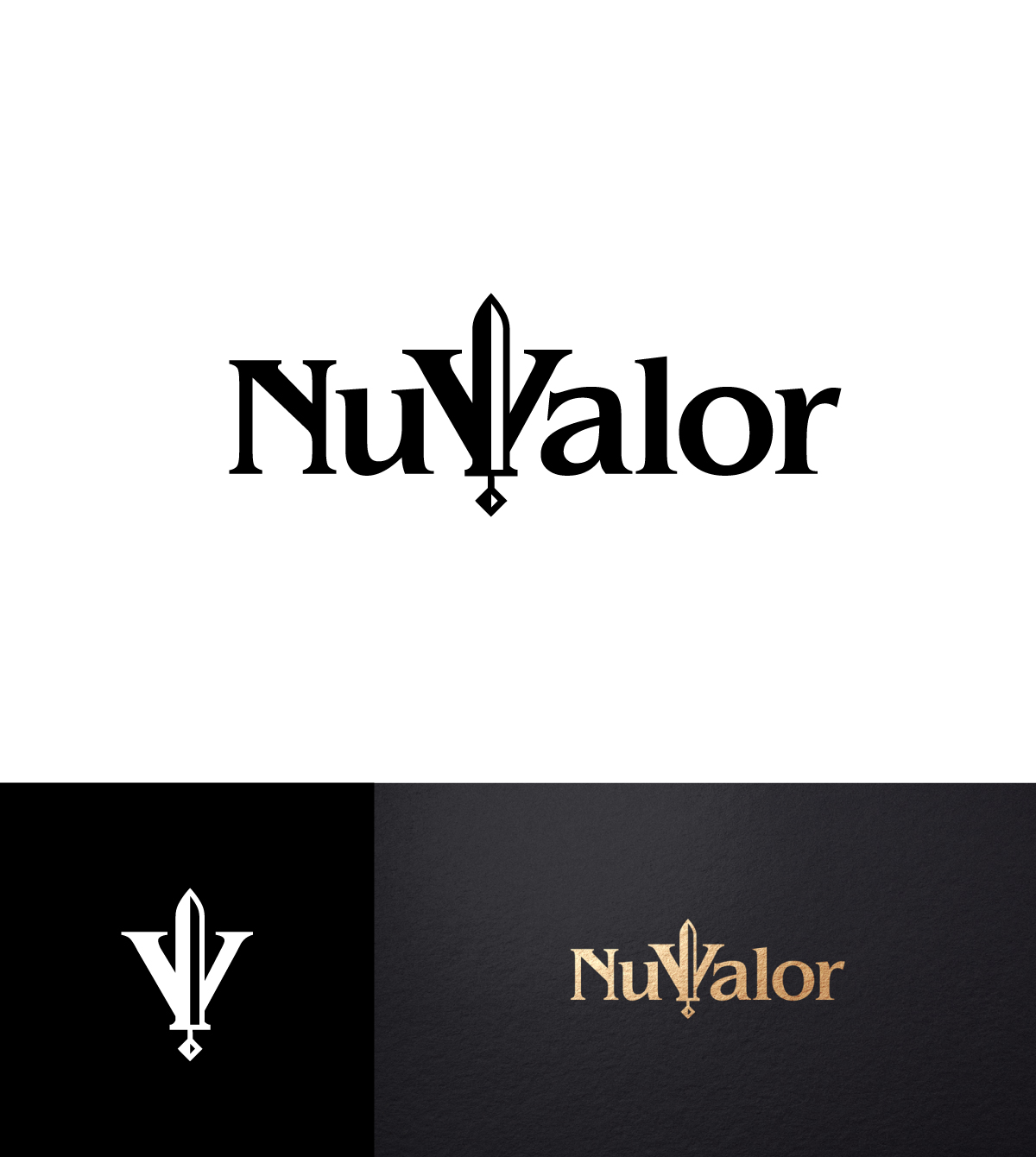 Diseño de Logo por apik. para NuValor LLC | Diseño #35649290