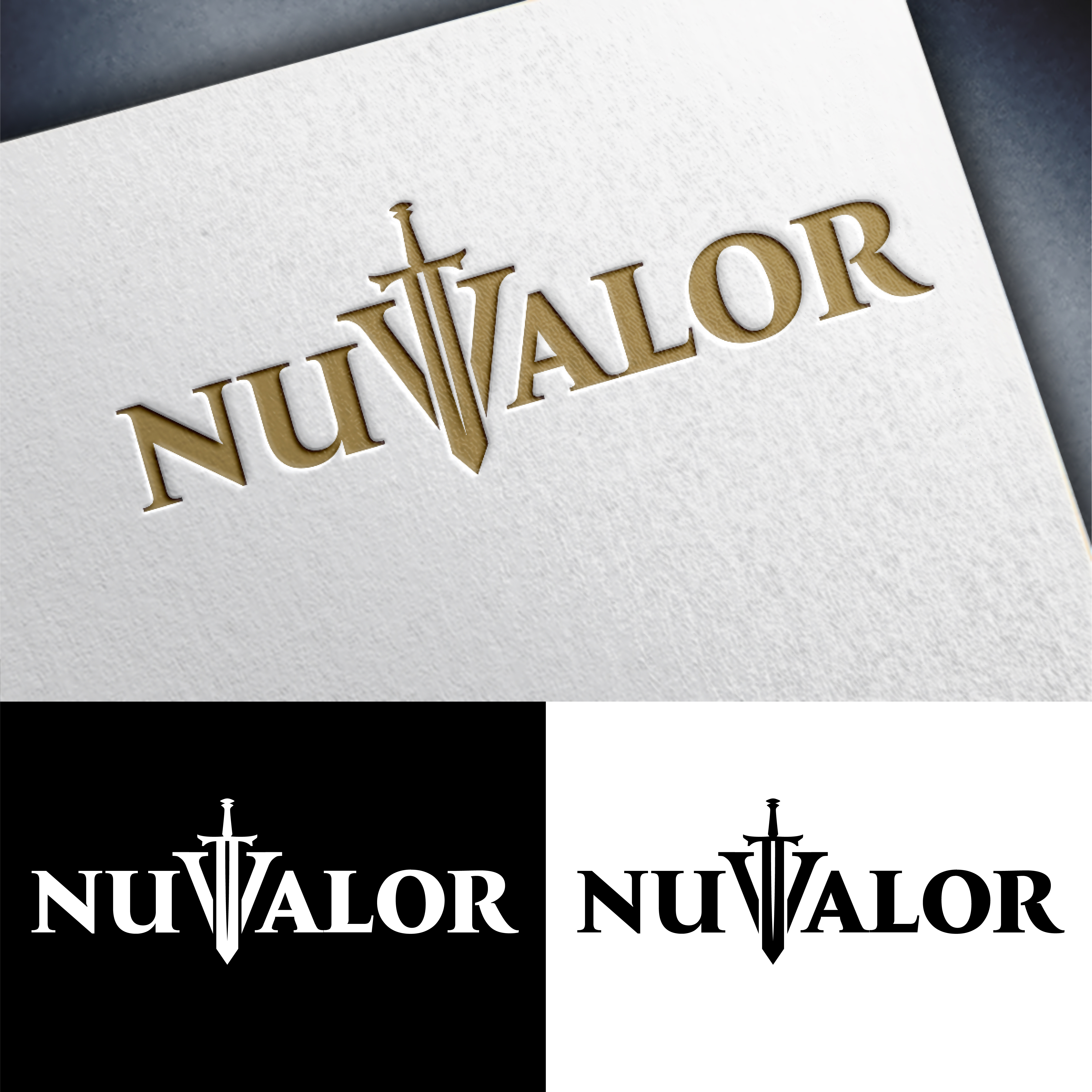 Logo Design by John Mark Arts for NuValor LLC | Design #35650340