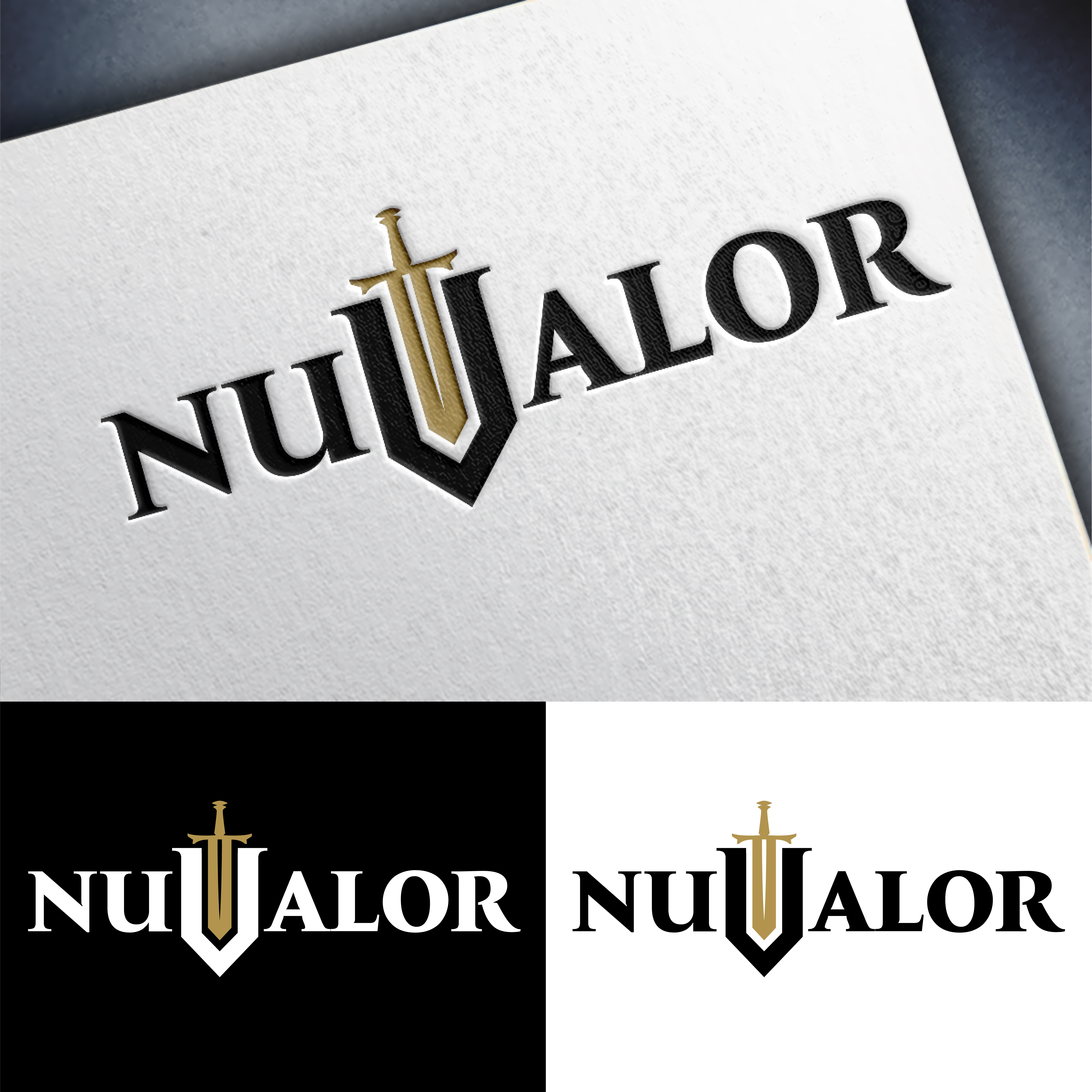 Diseño de Logo por John Mark Arts para NuValor LLC | Diseño #35650361