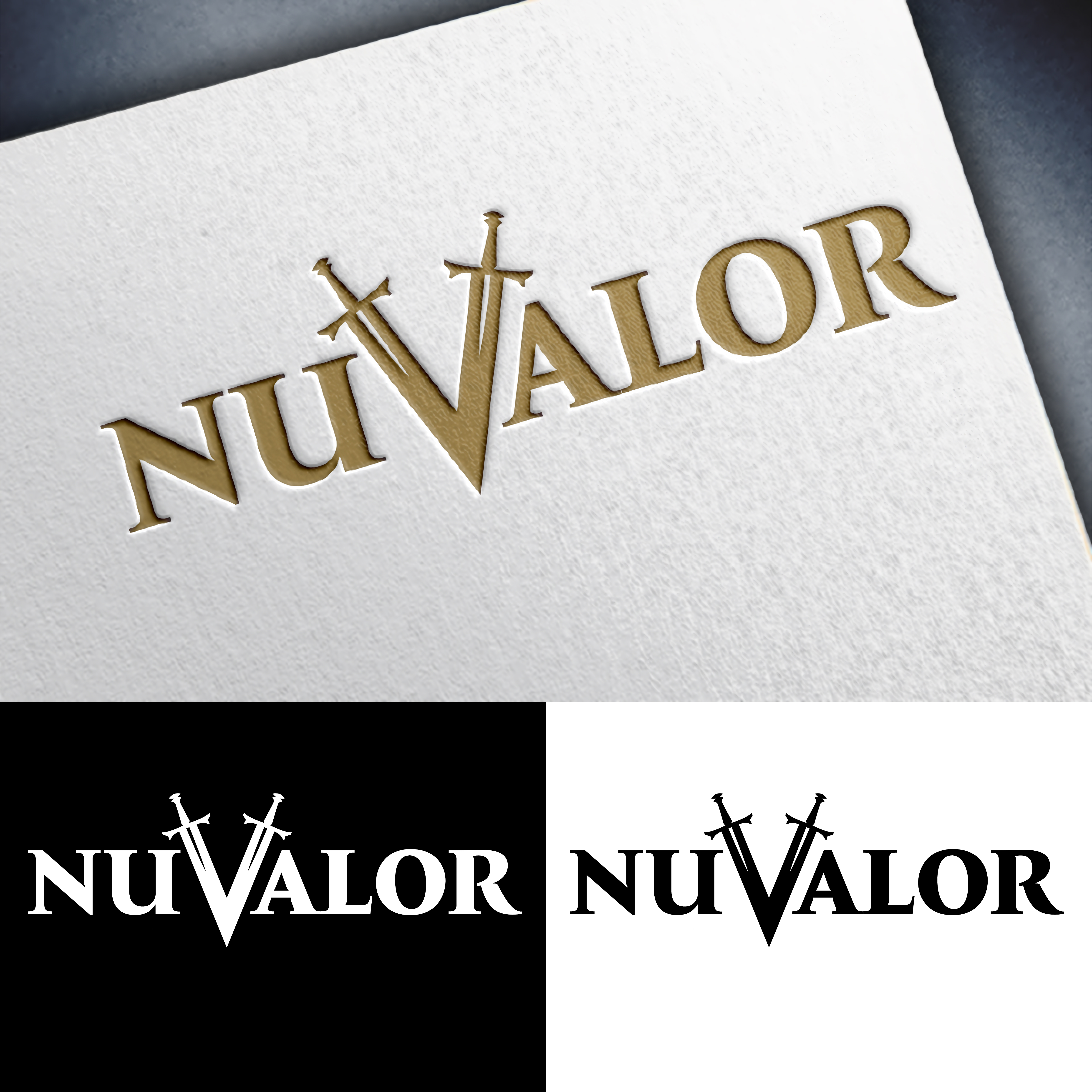 Diseño de Logo por John Mark Arts para NuValor LLC | Diseño #35650401