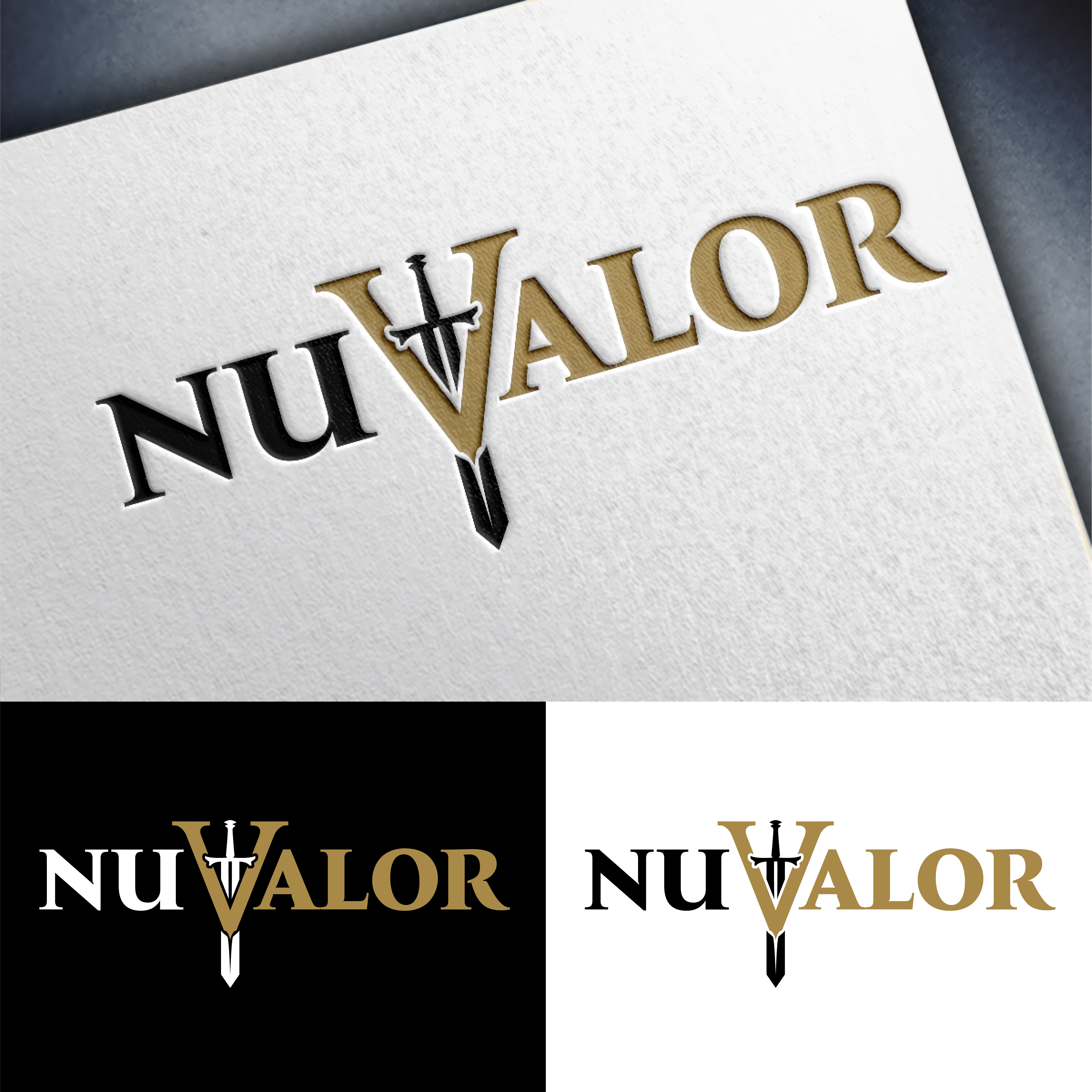 Logo Design by John Mark Arts for NuValor LLC | Design #35650464