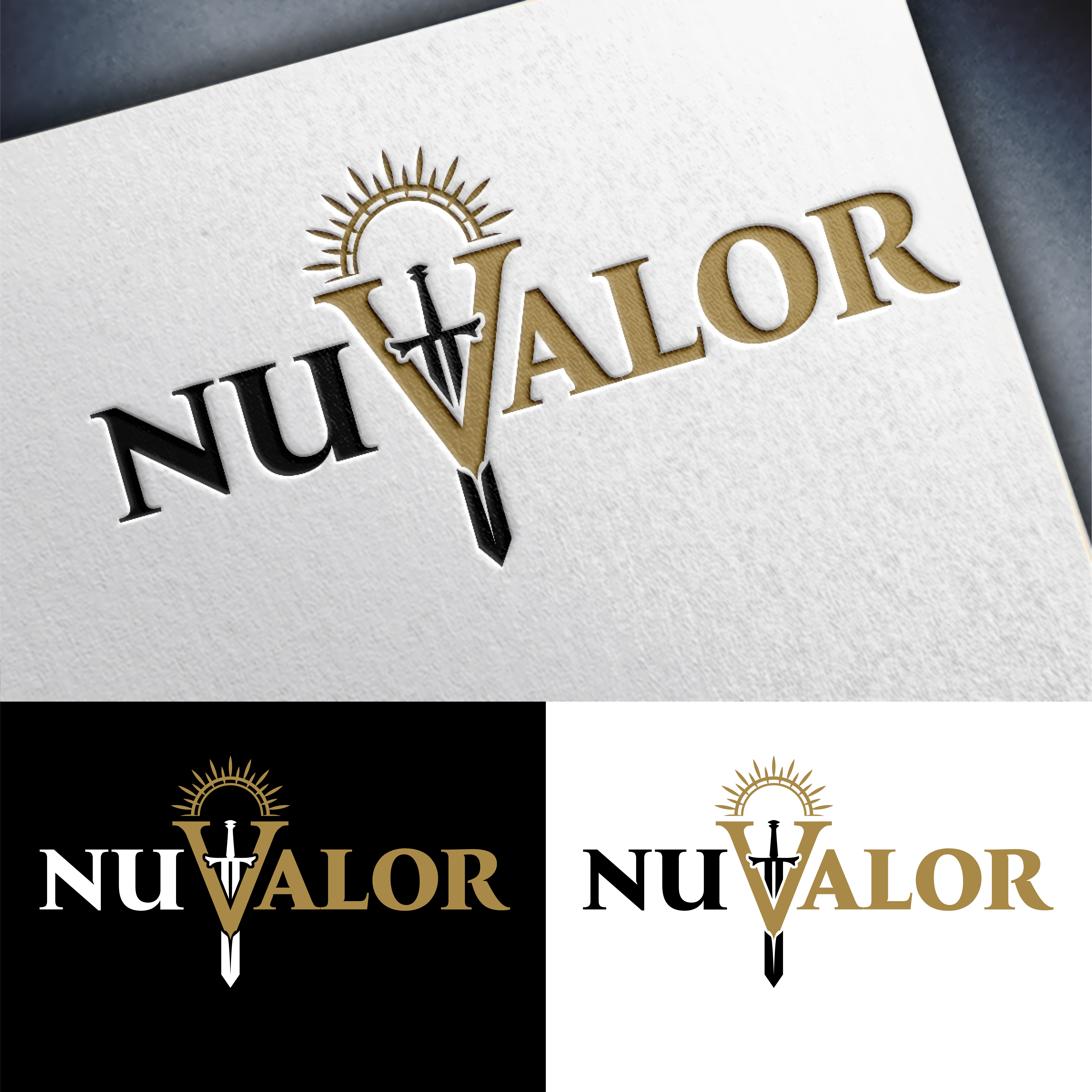 Diseño de Logo por John Mark Arts para NuValor LLC | Diseño #35651758
