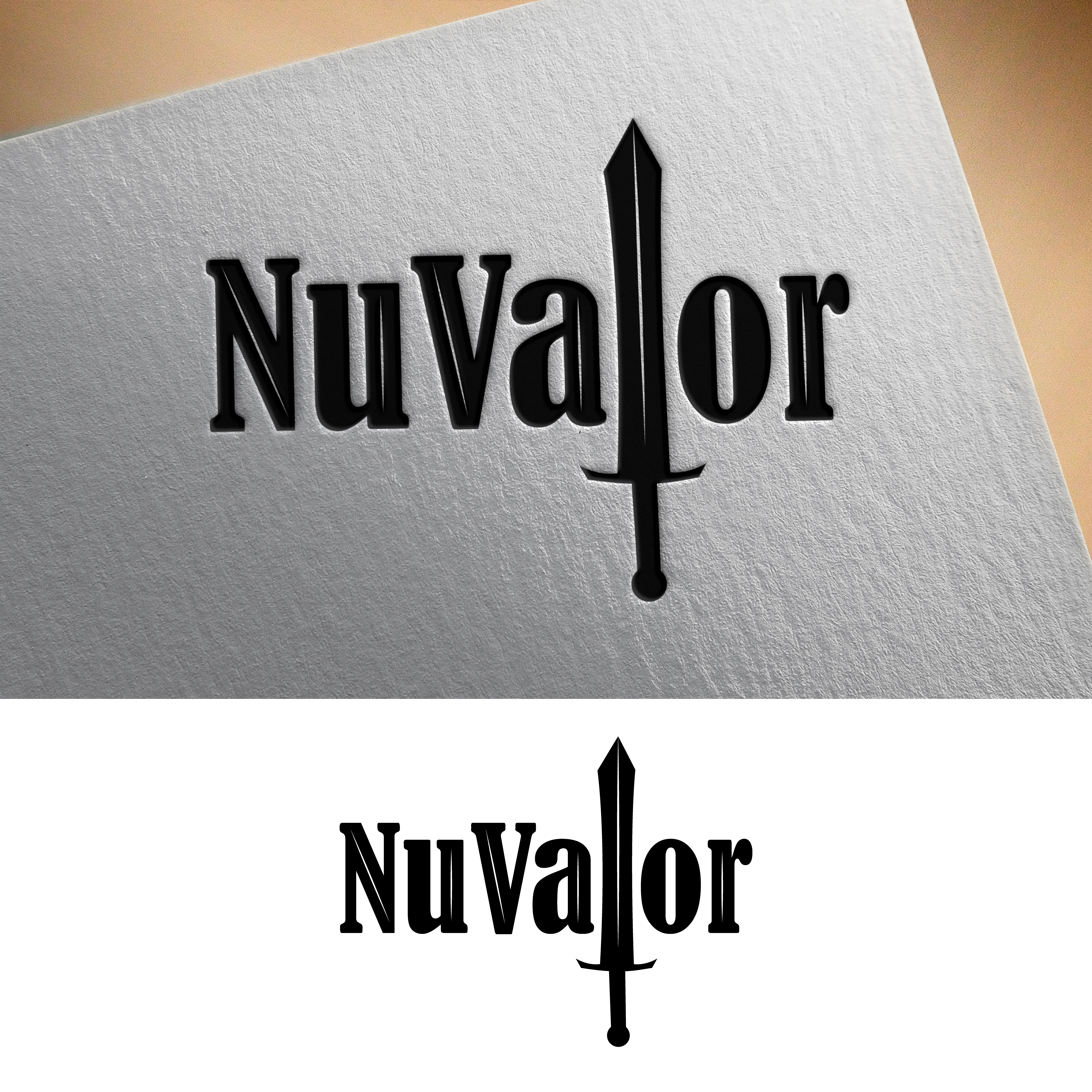 Diseño de Logo por AKTech para NuValor LLC | Diseño #35664176