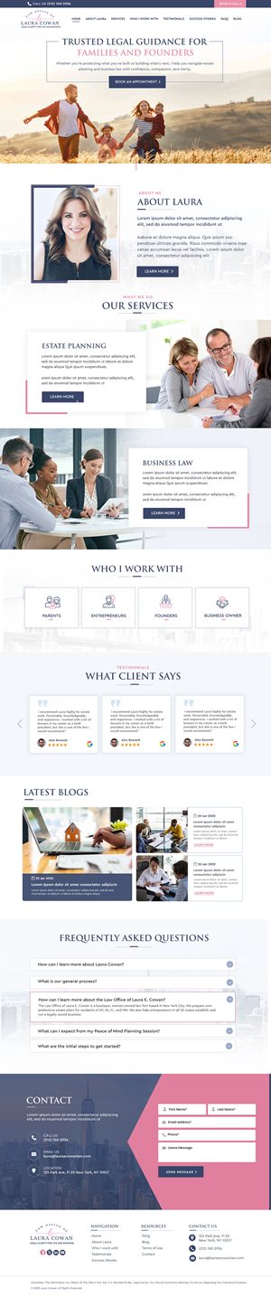 Web Design by Blue Sparrow for this project | Design: #35654715