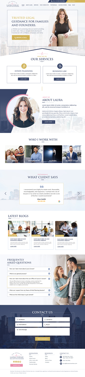 Web Design by Blue Sparrow for this project | Design: #35654716