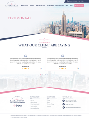 Web Design by Blue Sparrow for this project | Design: #35735095