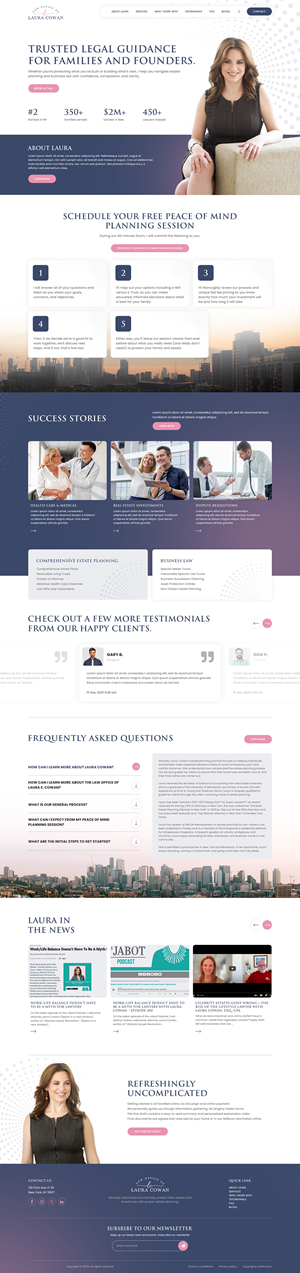 Web Design by IDesign1606 for this project | Design: #35664802