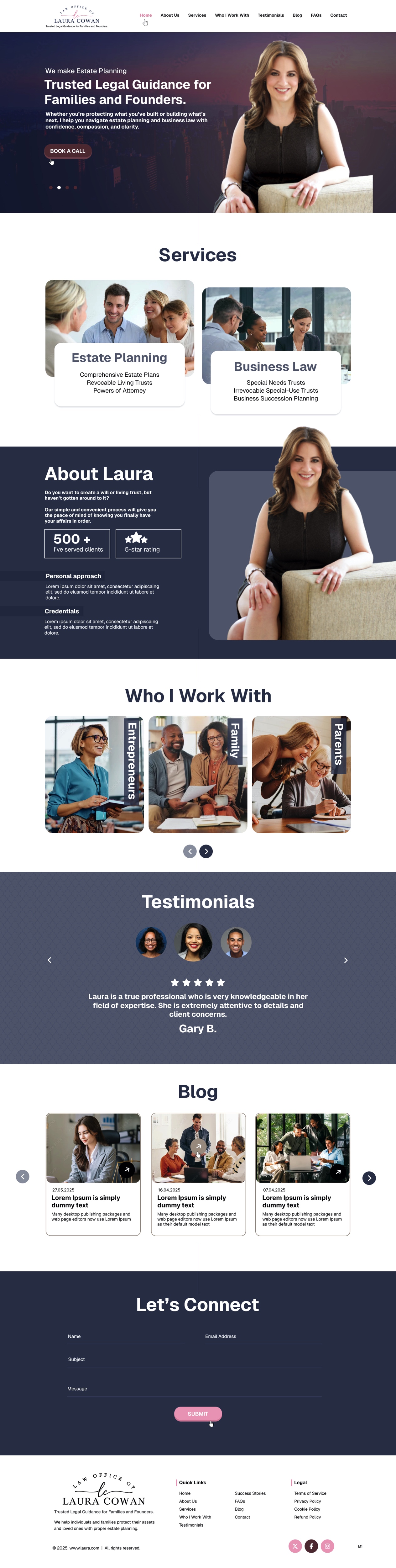 Web Design by pb for this project | Design #35653454