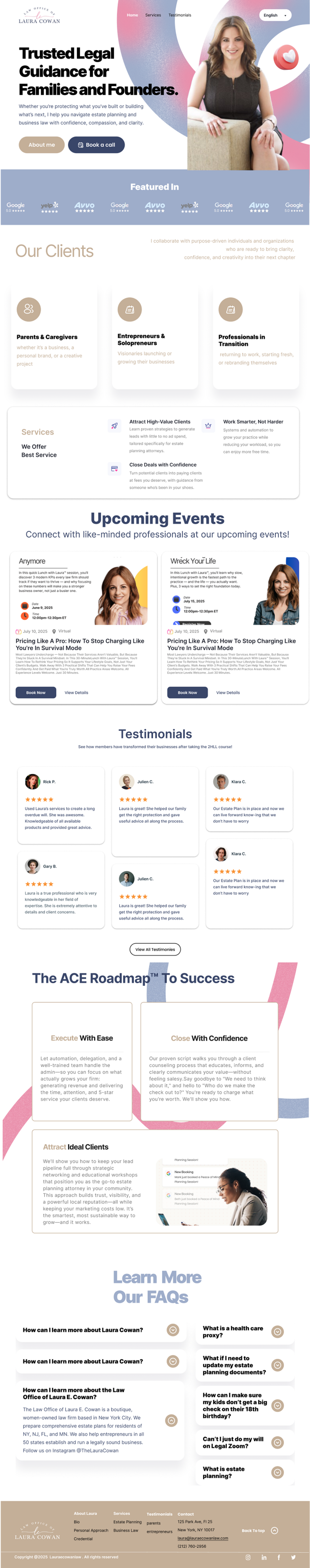 Web Design by Taufik H for this project | Design #35660647