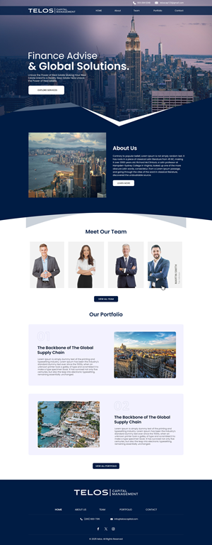 Web Design par Sanwariya Design pour ce projet | Design #35652593