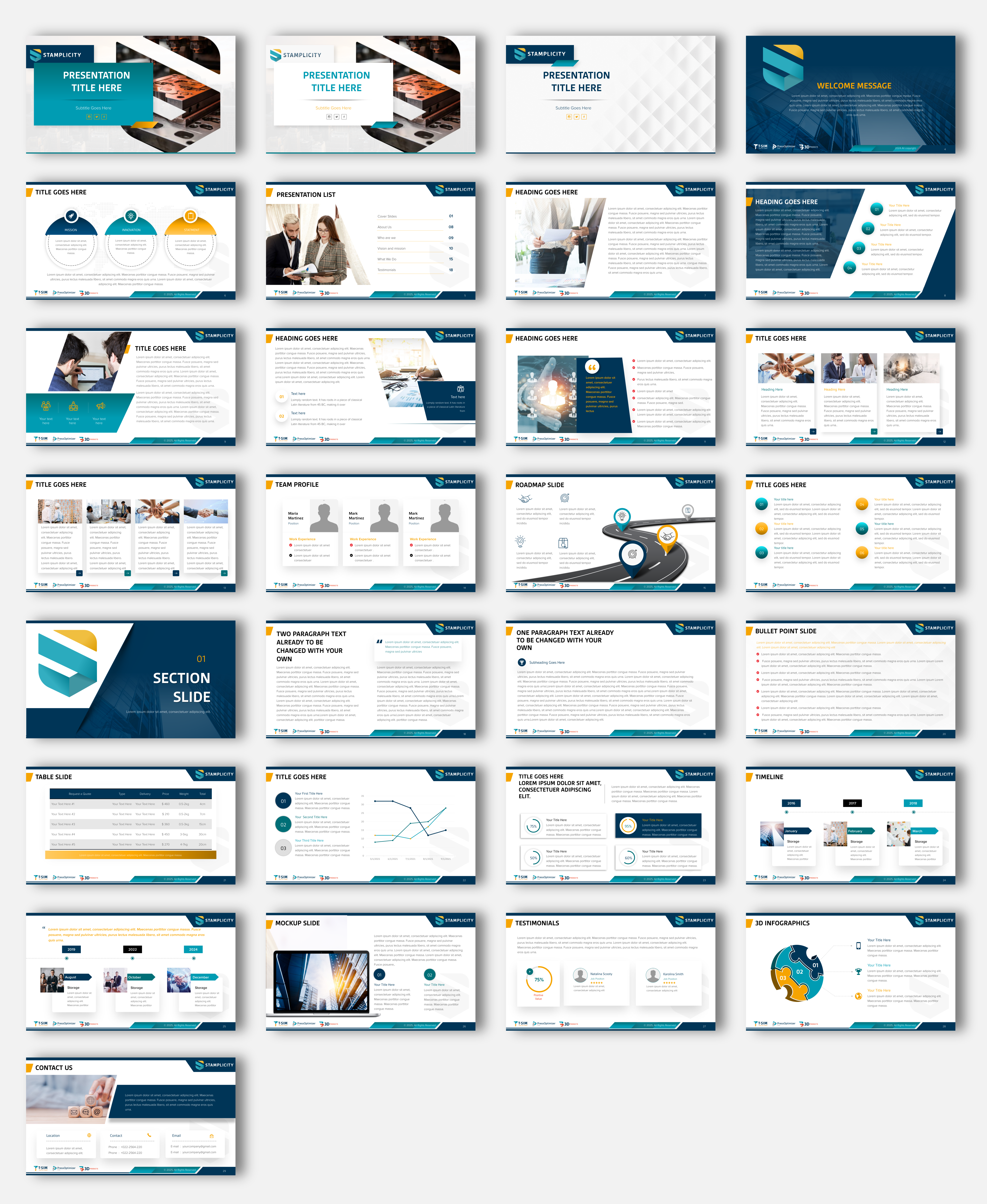 PowerPoint Design by MNTK for T-SIM Solutions | Design: #35675326