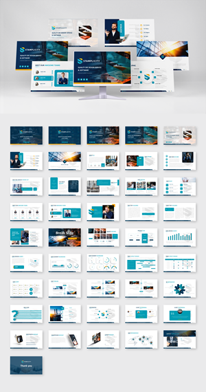 PowerPoint Design by MNTK for T-SIM Solutions | Design: #35675495