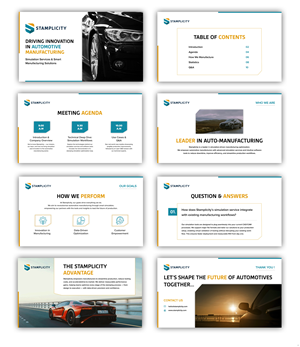 Diseño de PowerPoint por pb para T-SIM Solutions | Diseño #35655378