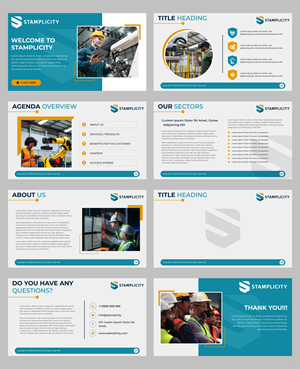PowerPoint Design by pb for T-SIM Solutions | Design: #35655380