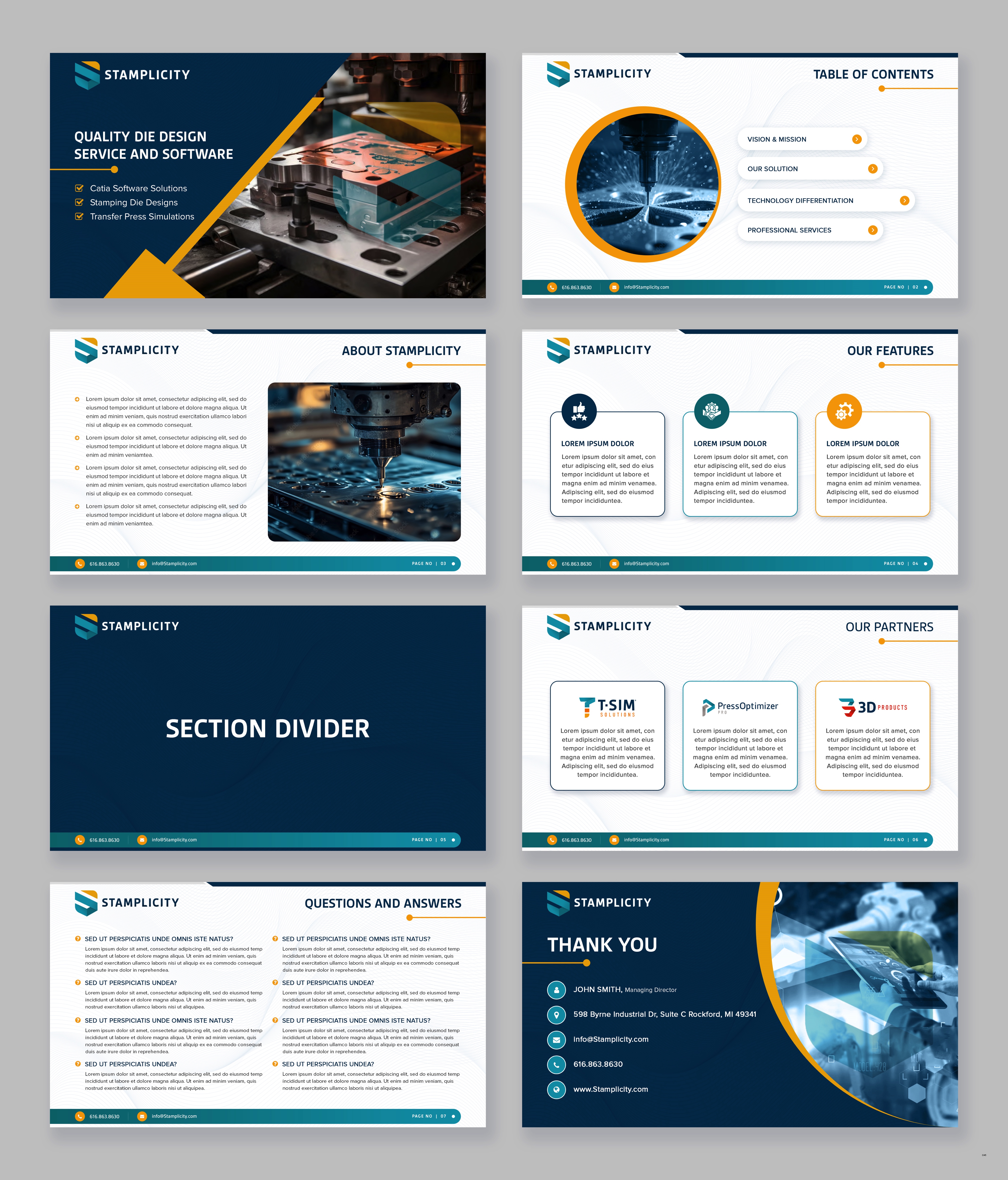 PowerPoint Design by pb for T-SIM Solutions | Design #35655381