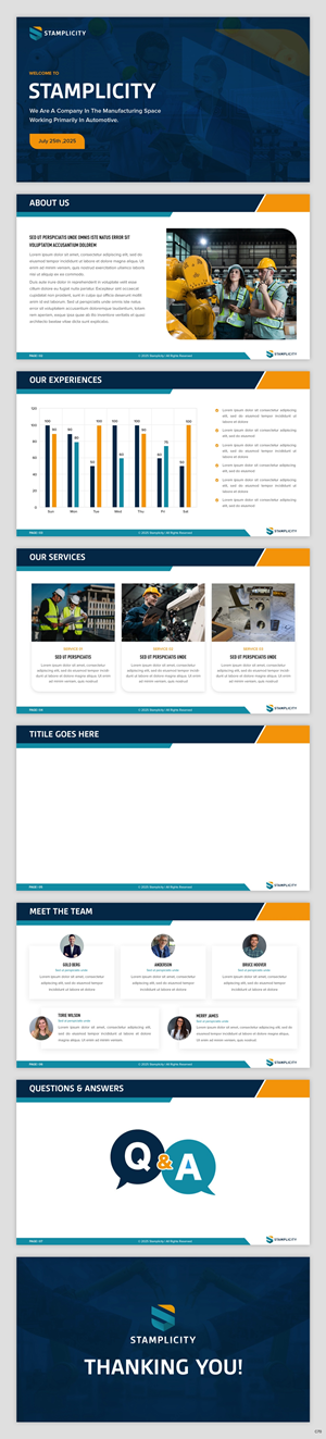 PowerPoint Design by pb for T-SIM Solutions | Design: #35655389