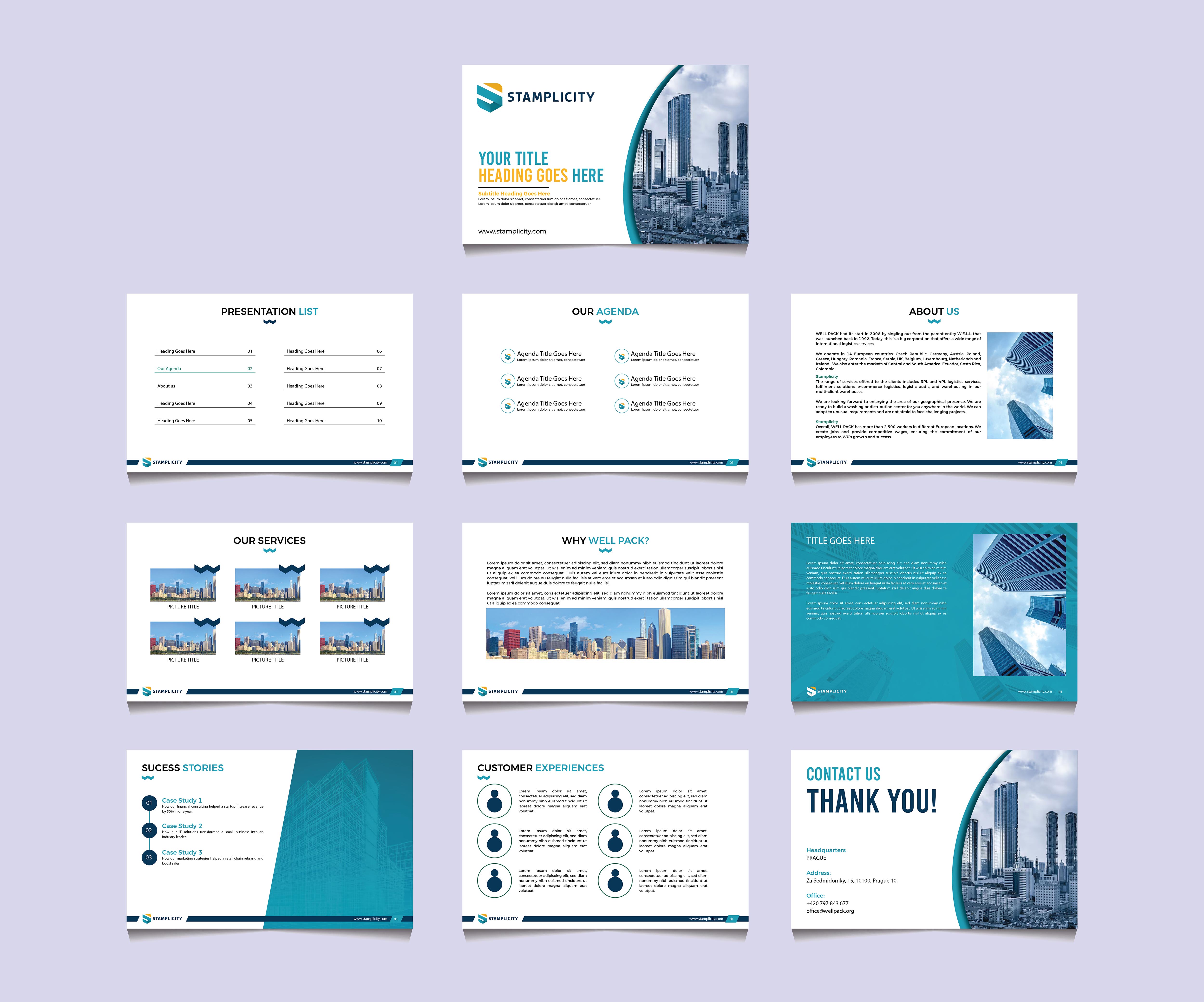 PowerPoint Design by 3Guys for T-SIM Solutions | Design #35650713