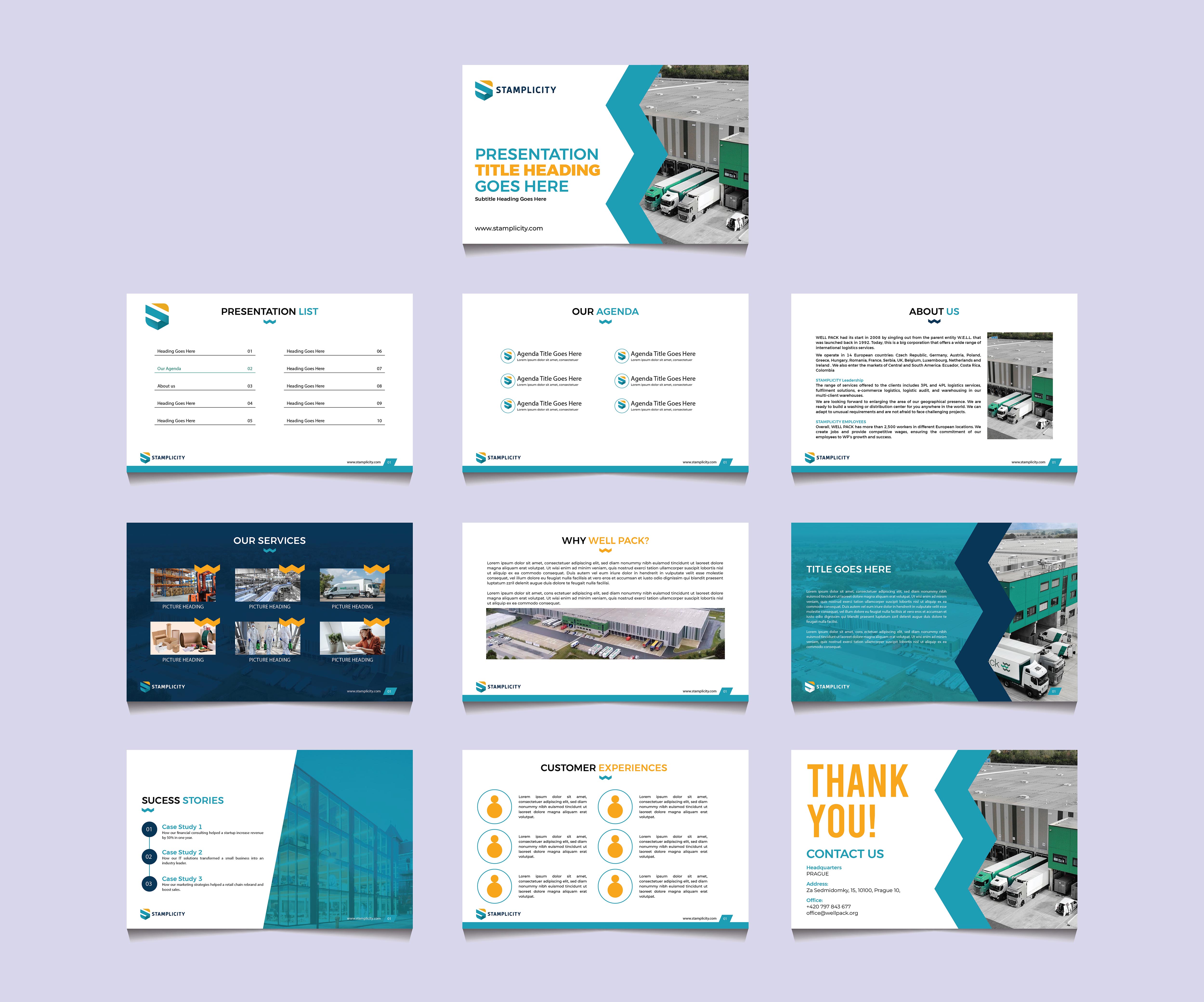 PowerPoint Design by 3Guys for T-SIM Solutions | Design #35650842