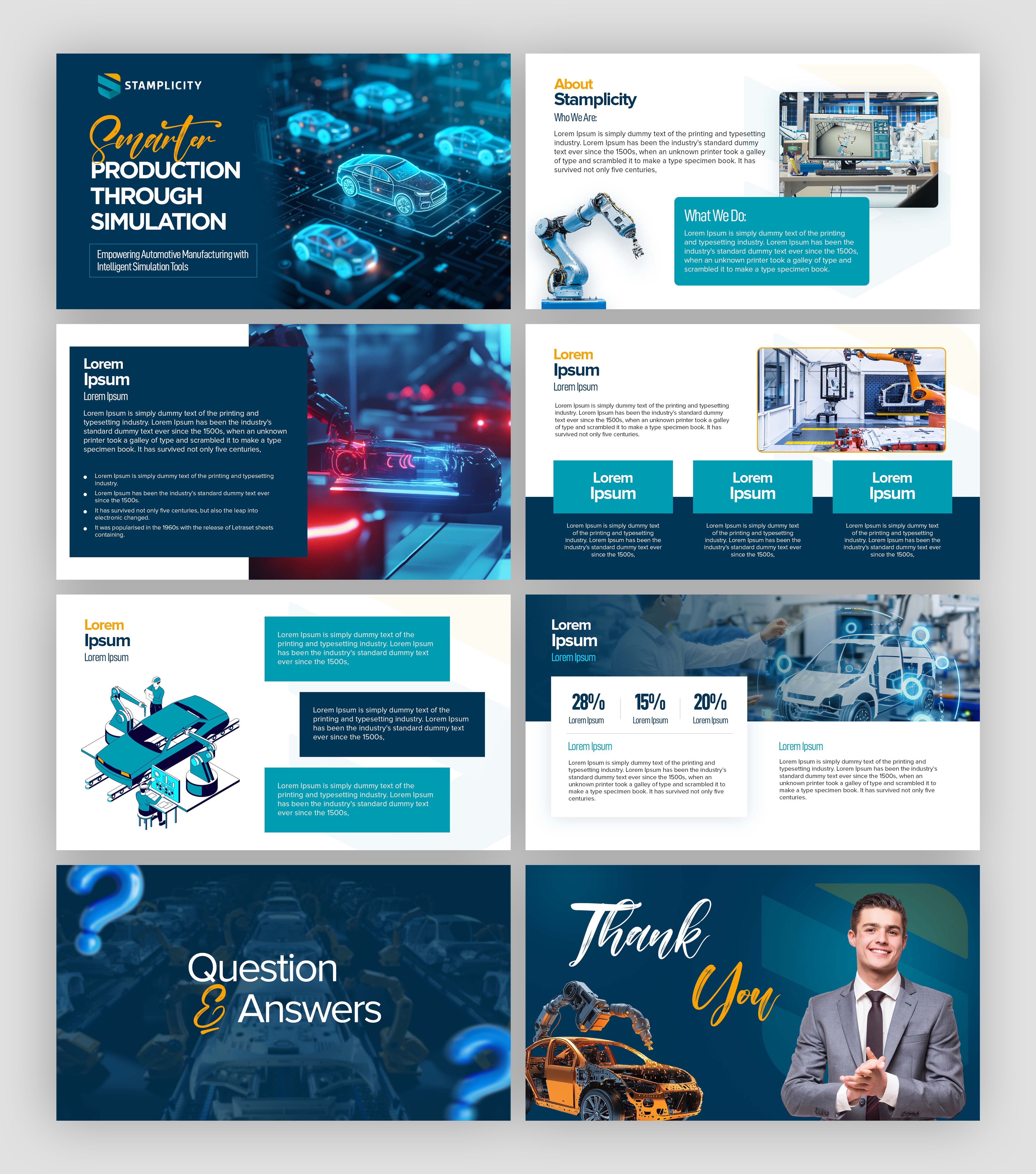 PowerPoint Design by Graphic Guy for T-SIM Solutions | Design #35655061