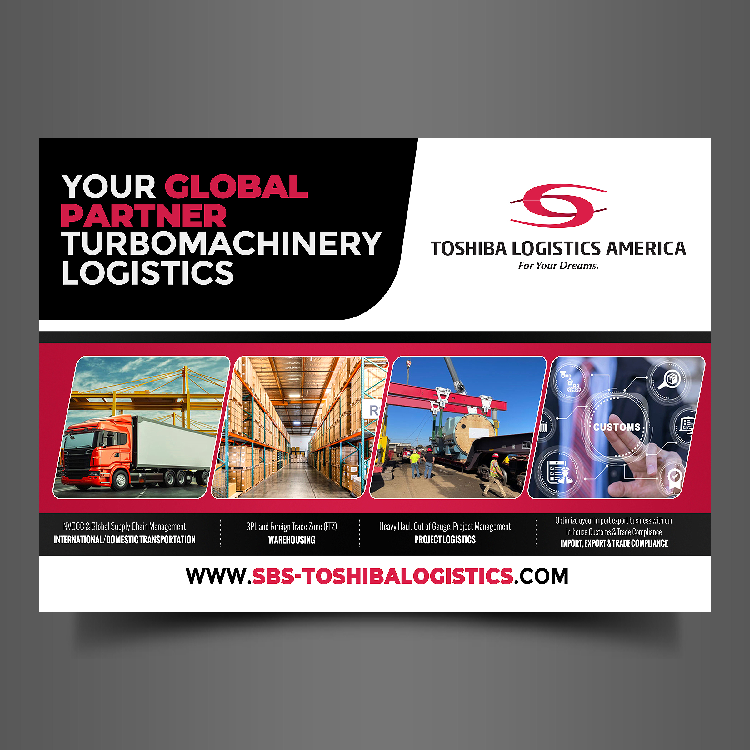 Graphic Design by Designers Hub for Toshiba Logistics America | Design #35660350
