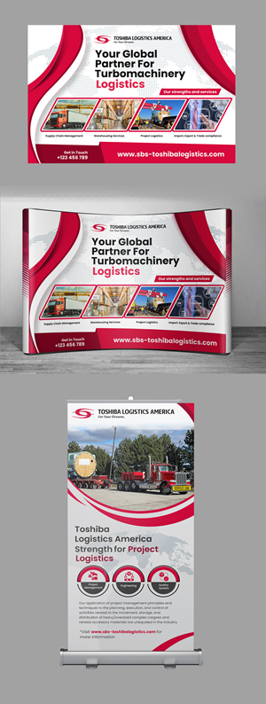 Diseño Gráfico por Osama Soliman para Toshiba Logistics America | Diseño: #35684855