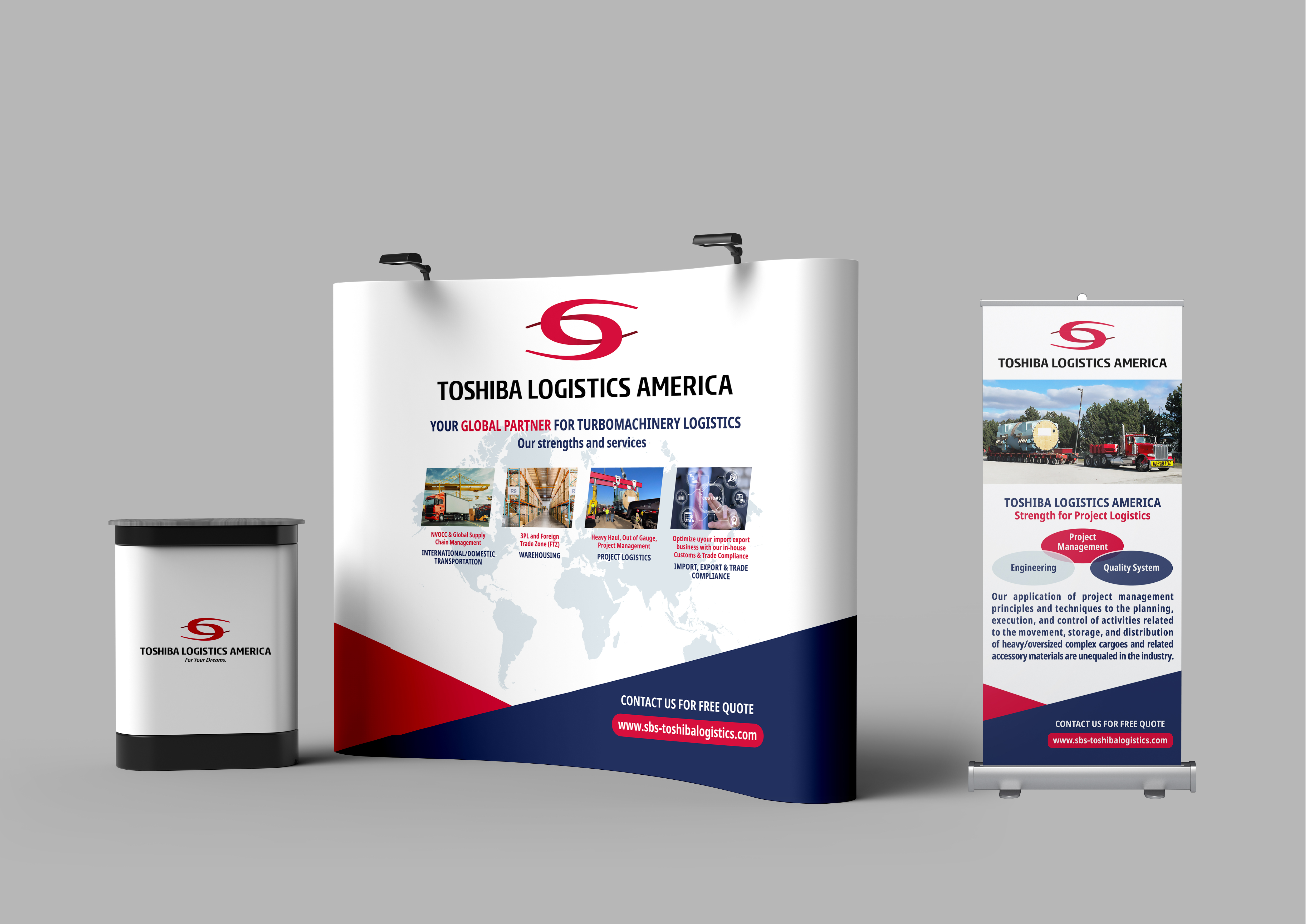 Graphic Design by MarkoE for Toshiba Logistics America | Design #35654409