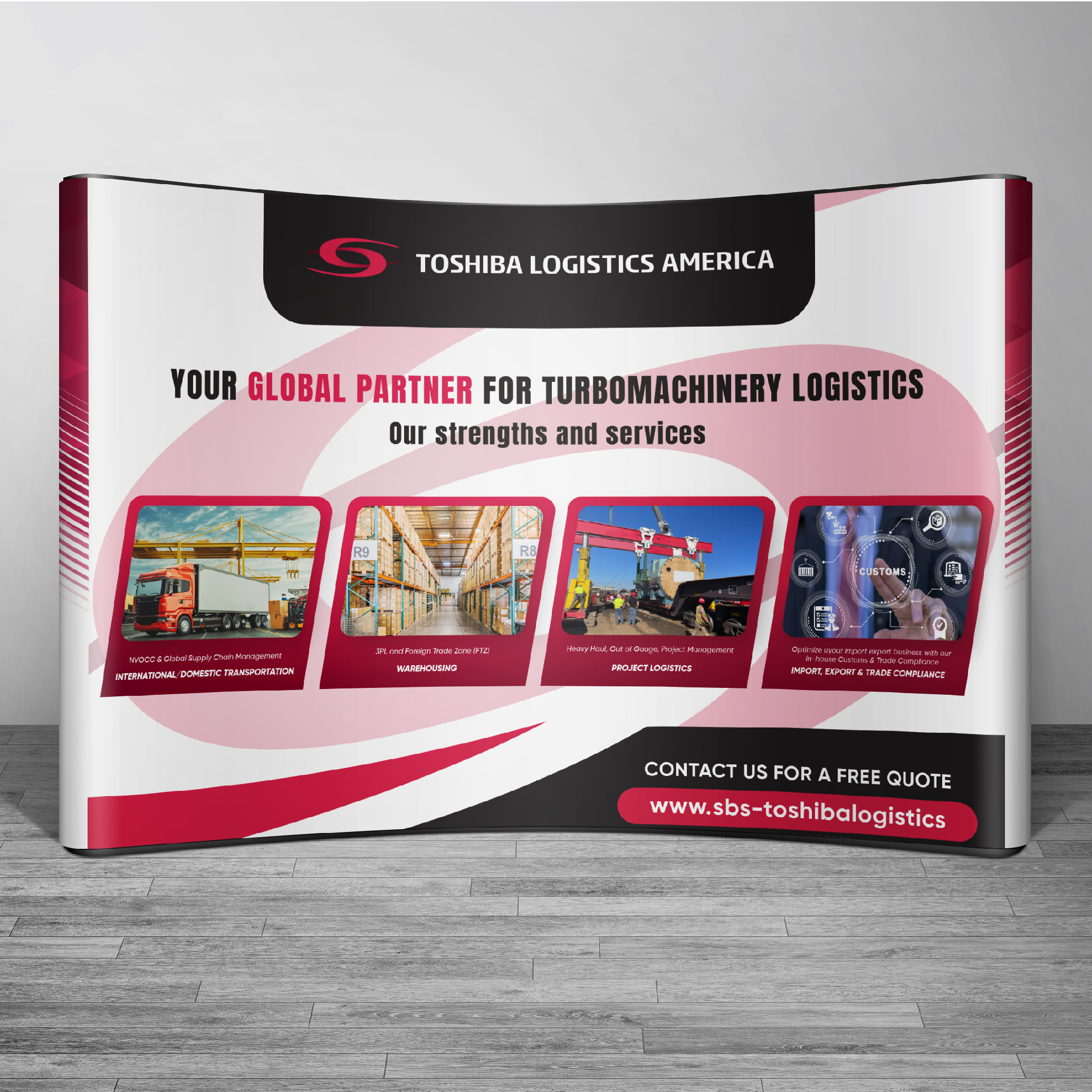 Graphic Design by logo_designer9 for Toshiba Logistics America | Design #35691591
