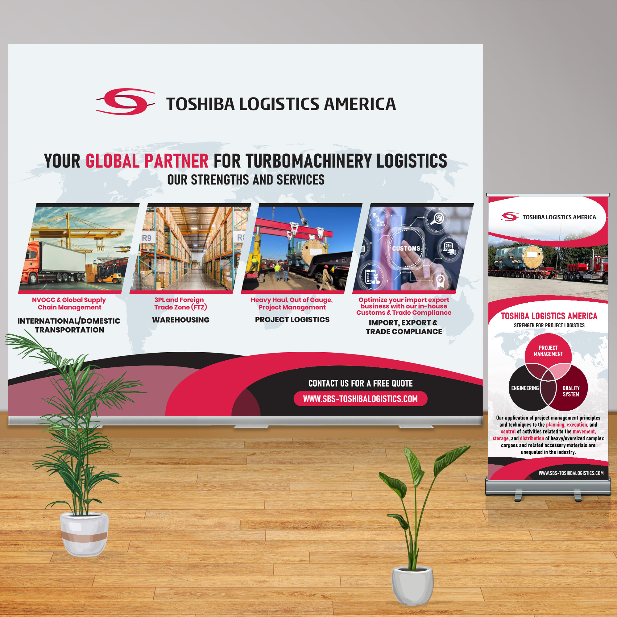 Diseño Gráfico por MrColiArtist para Toshiba Logistics America | Diseño #35662238