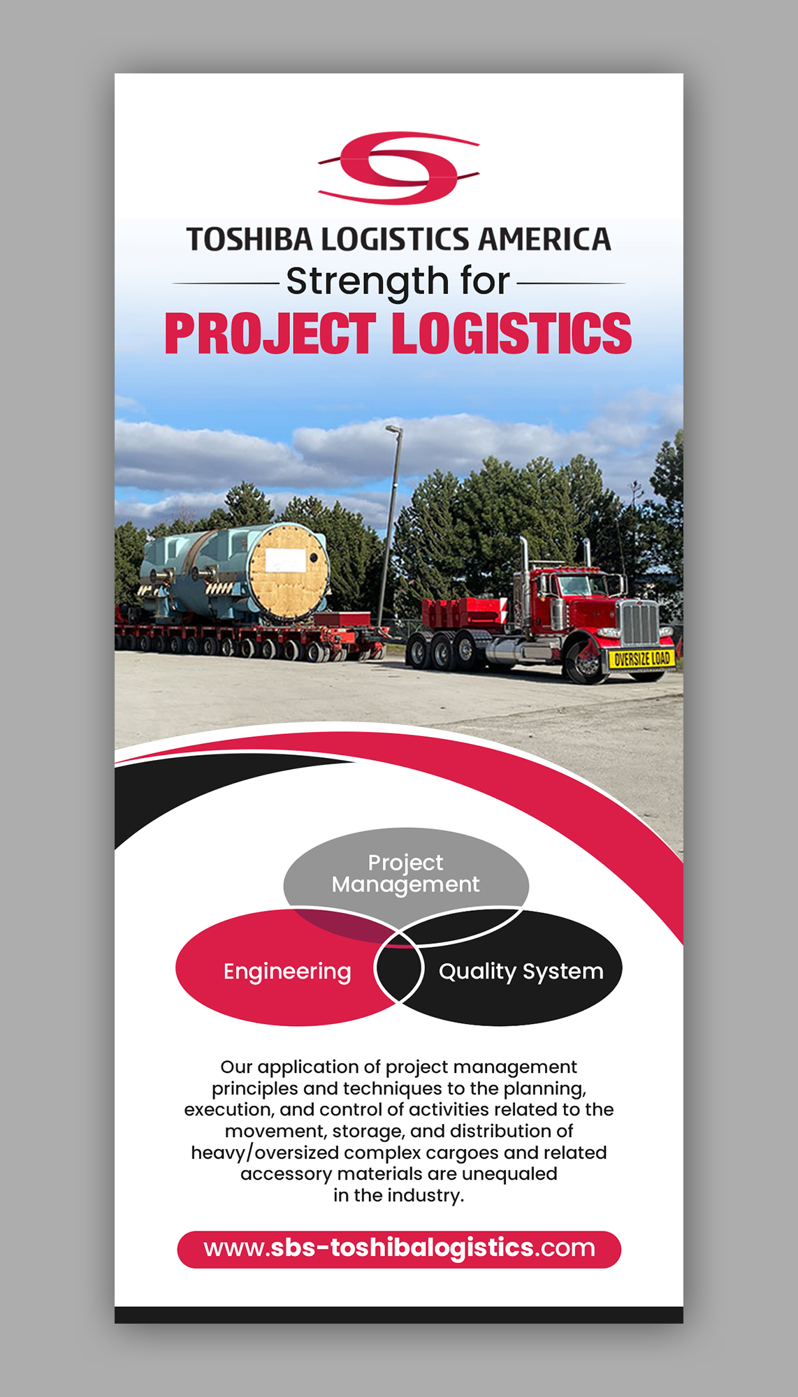 Diseño Gráfico por debdesign para Toshiba Logistics America | Diseño #35686831