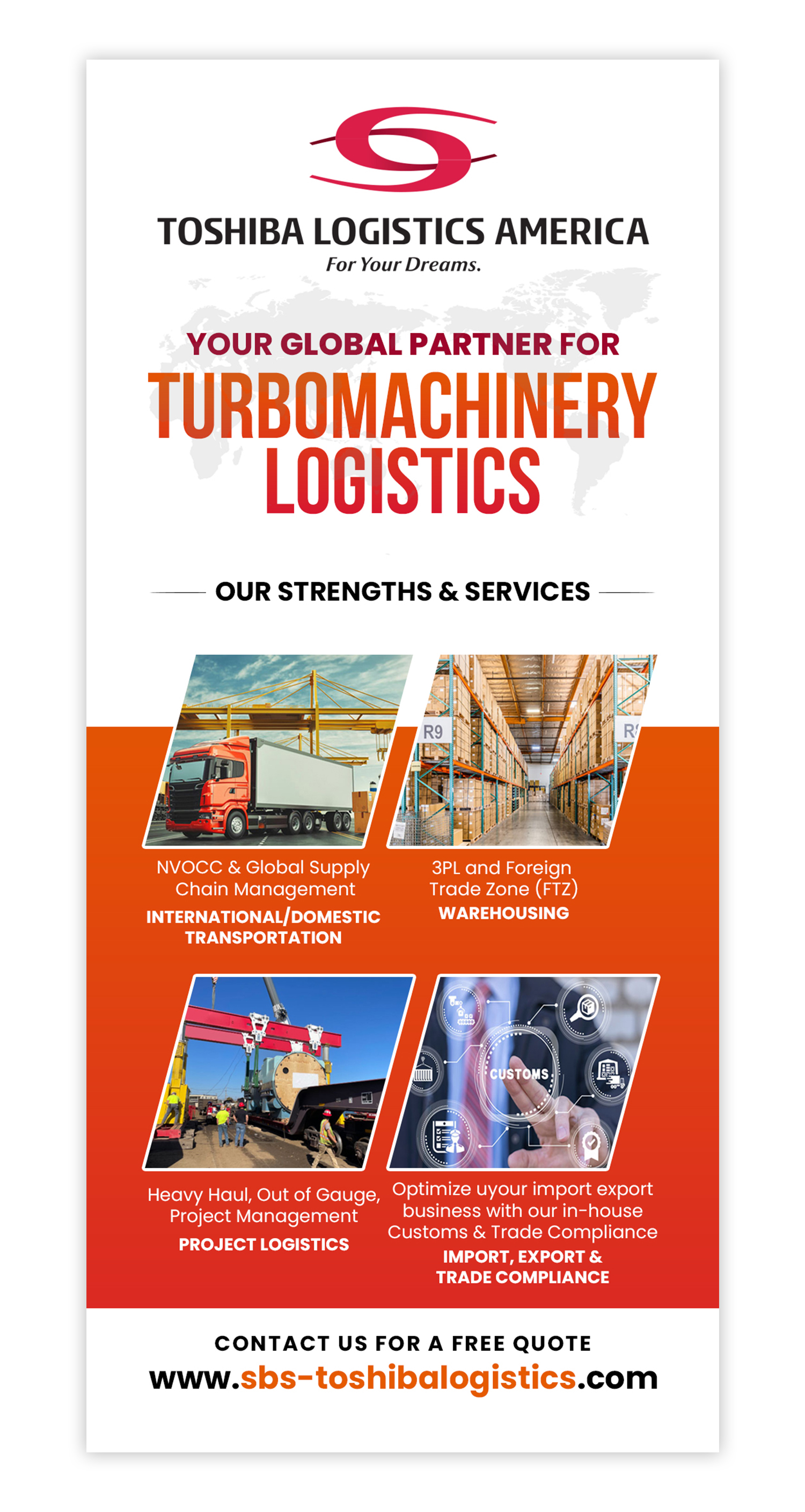 Diseño Gráfico por debdesign para Toshiba Logistics America | Diseño #35686964