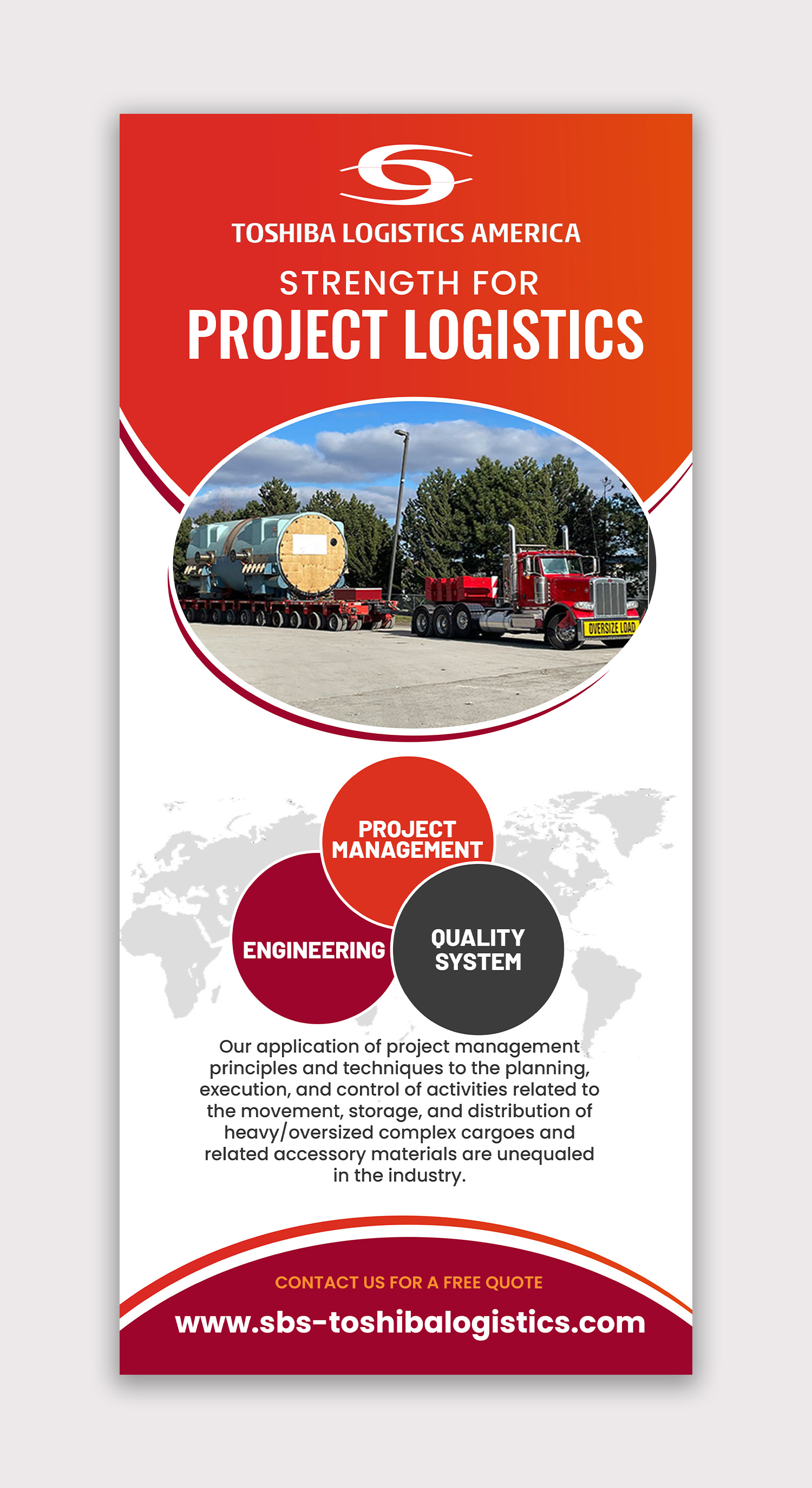 Design Graphique par debdesign pour Toshiba Logistics America | Design #35687282