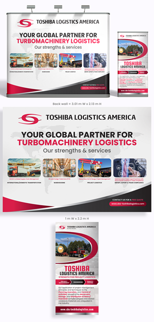 Design Graphique par Impressive Designs pour Toshiba Logistics America | Design #35667853