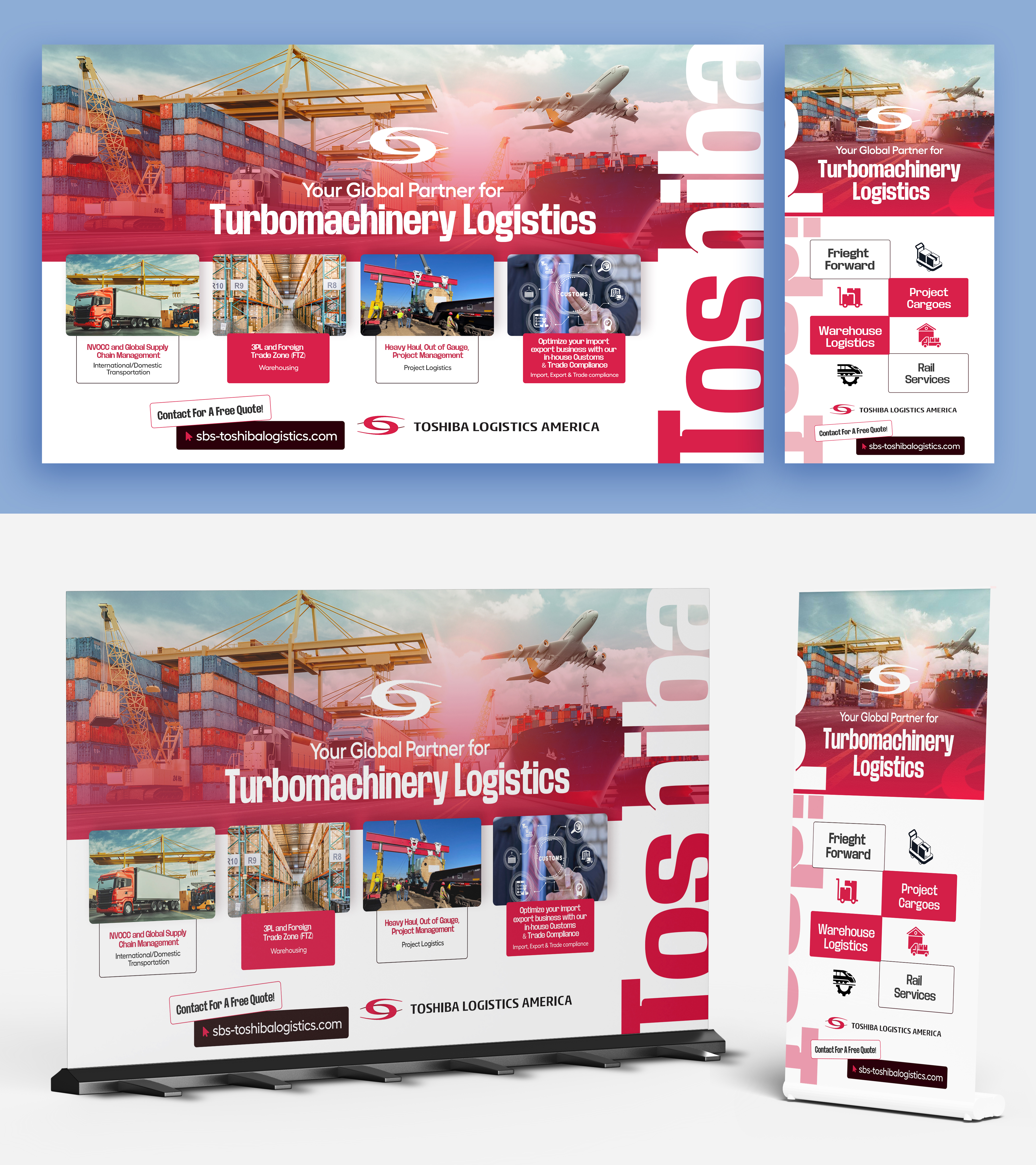Design Graphique par Graphic Guy pour Toshiba Logistics America | Design #35659948