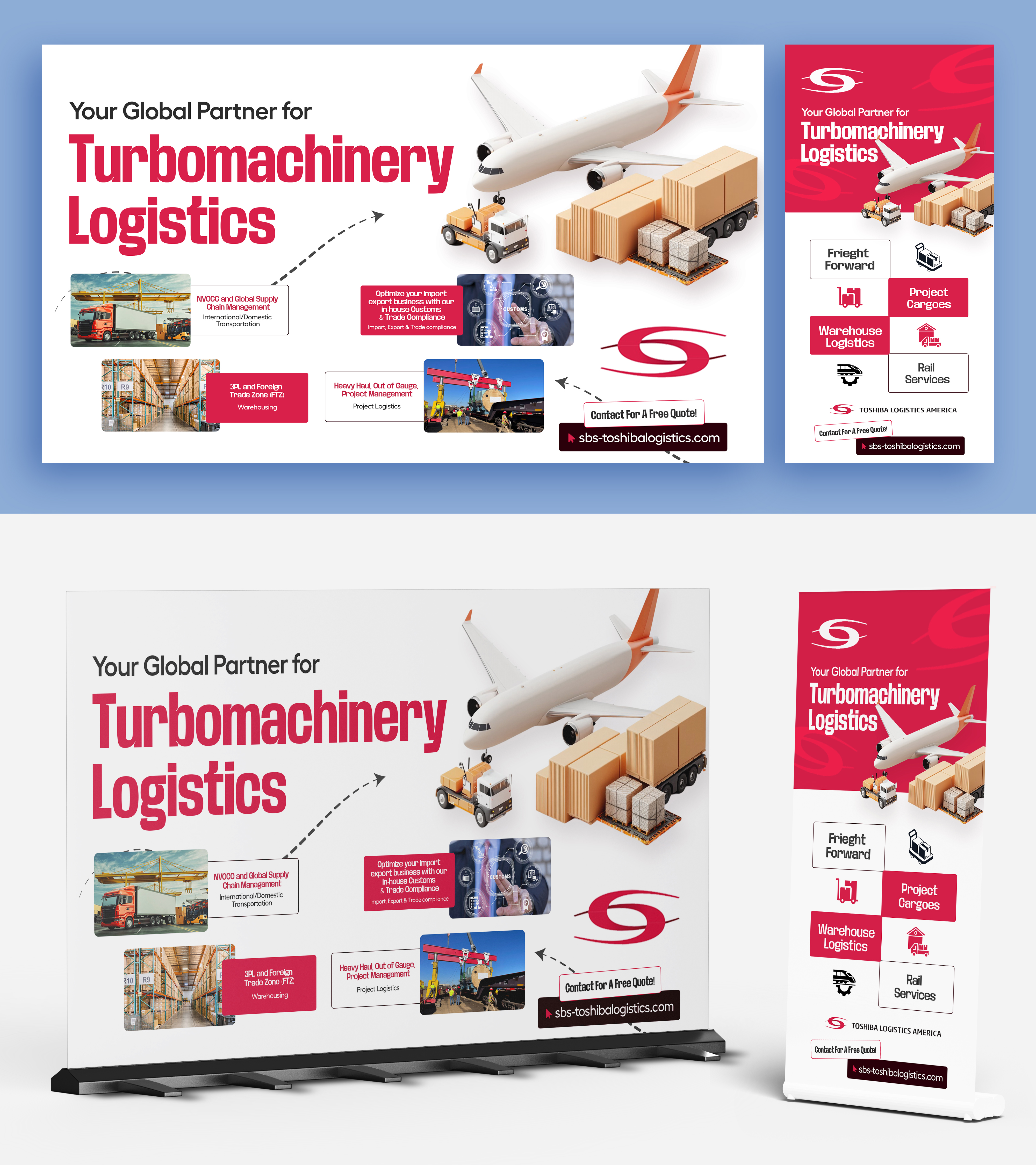 Graphic Design by Graphic Guy for Toshiba Logistics America | Design #35659949