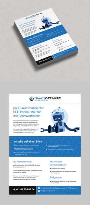 Flyer Design by Design Motion for ProSim GmbH | Design: #35659583
