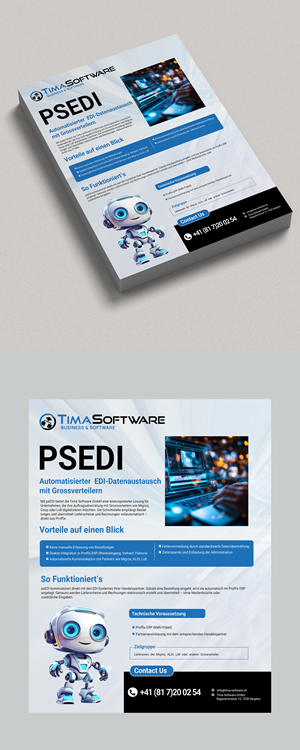Flyer Design by Design Motion for ProSim GmbH | Design: #35670389