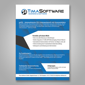 Flyer Design by YourLogoMaster for ProSim GmbH | Design: #35670985