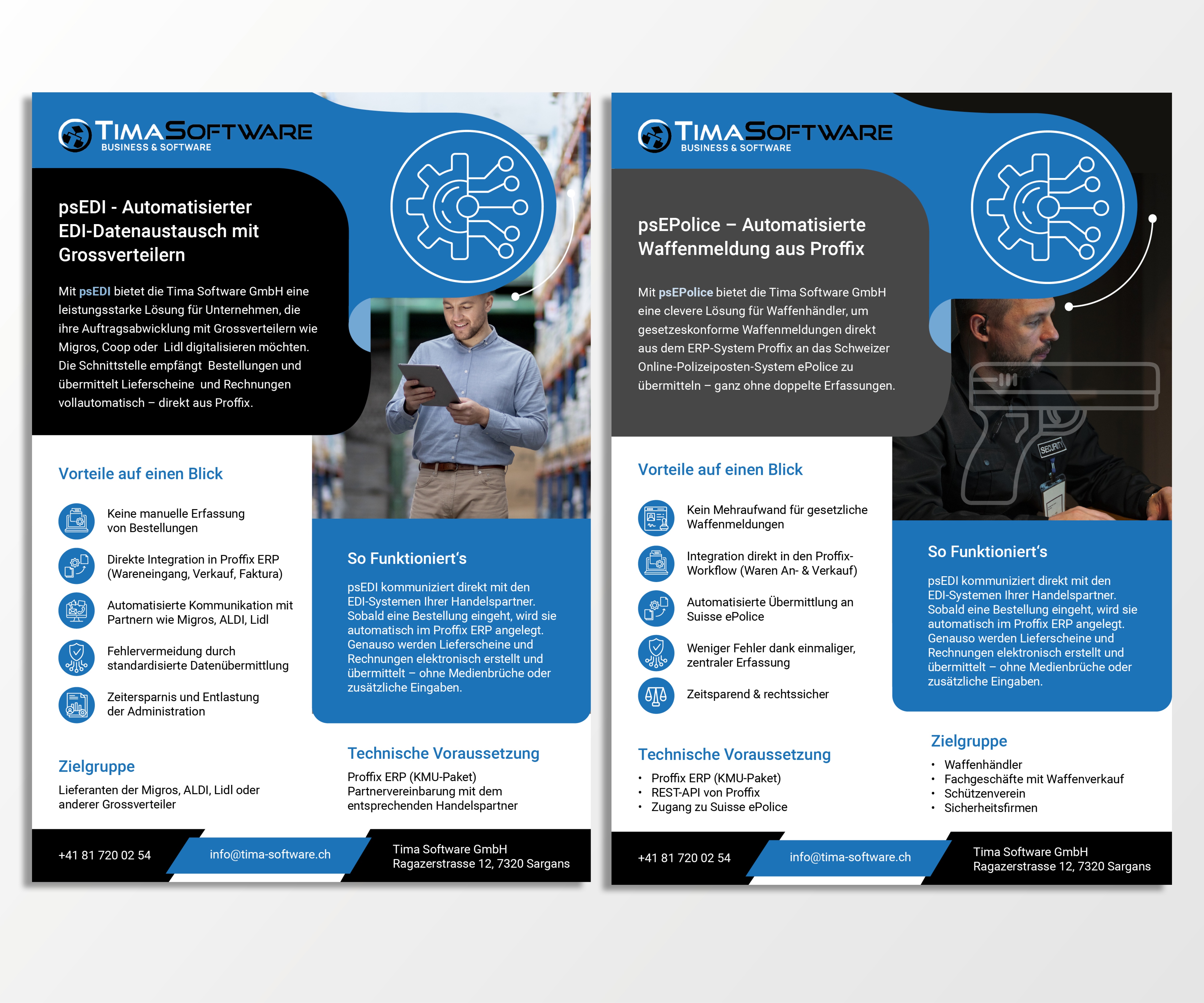 Design de Flyer par Janice_Design2025 pour ProSim GmbH | Design #35660892