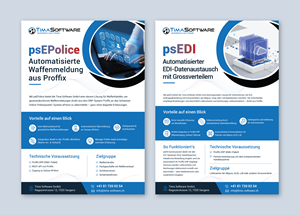 Design de Flyer par CRE.TIVE pour ProSim GmbH | Design #35677268