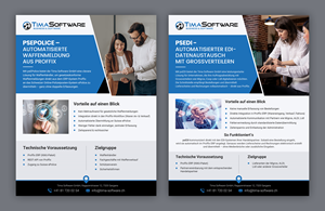 Flyer-Design von @u9icorngraphix für ProSim GmbH | Design: #35664854